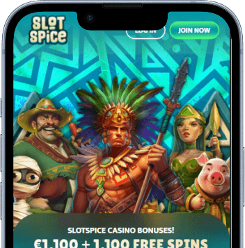Slotspice Casino mobil - aztekisk hemsida